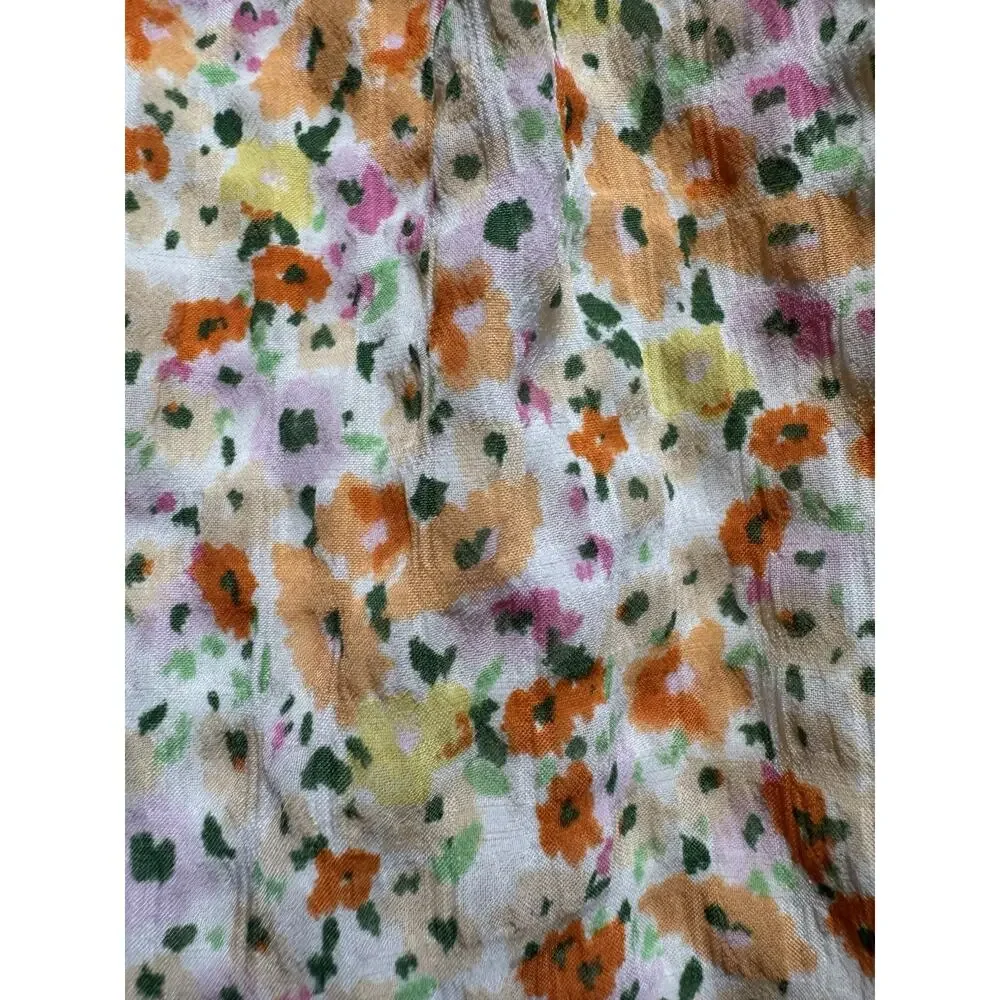 Old Navy Girls 5T Floral Smocked Tiered Dress Sleeveless Spring Summer